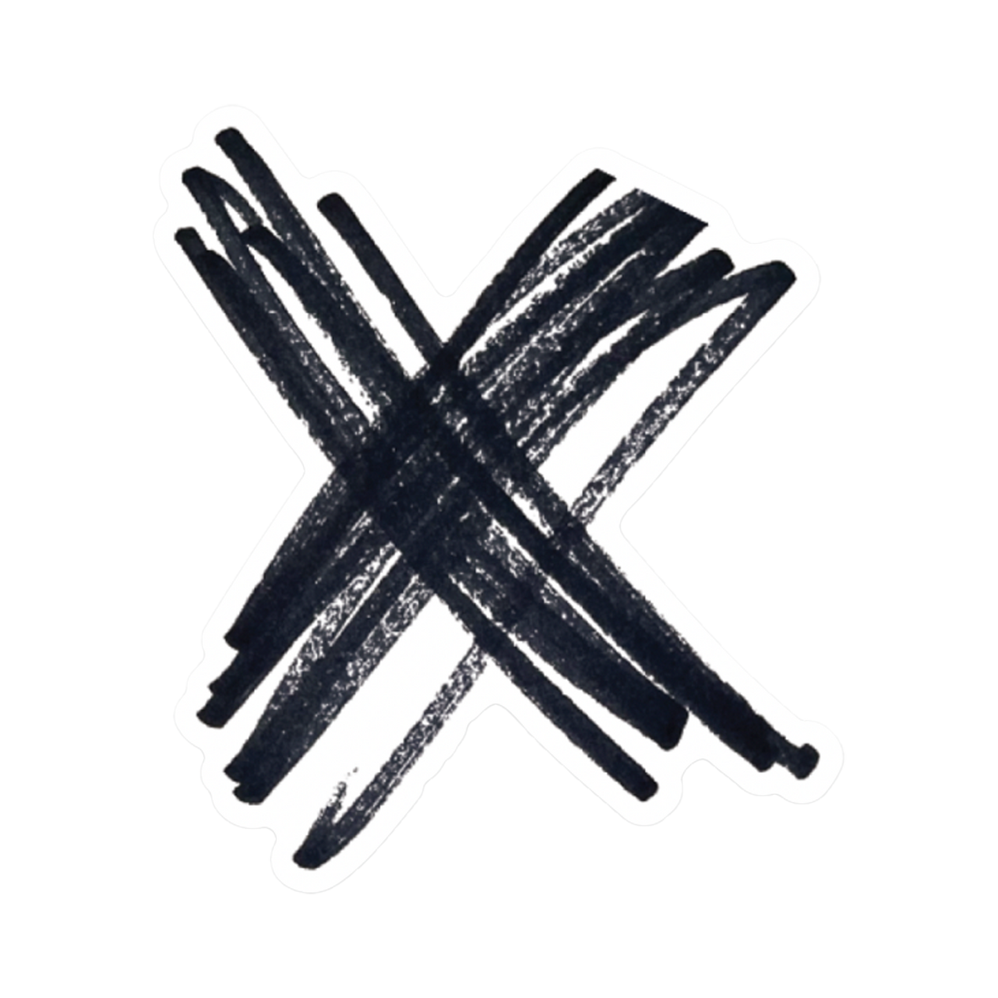 EXES "X" Sticker