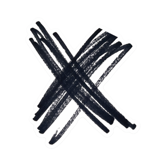 EXES "X" Sticker